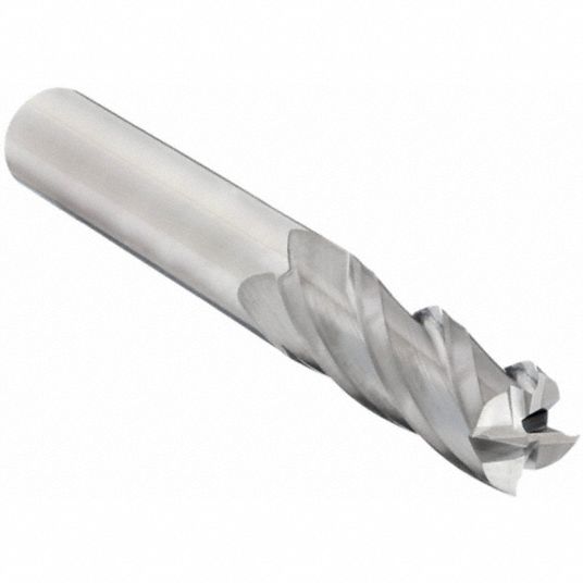 YG-1 TOOL COMPANY, Center Cutting, 4 Flutes, Square End Mill - 35U982 ...