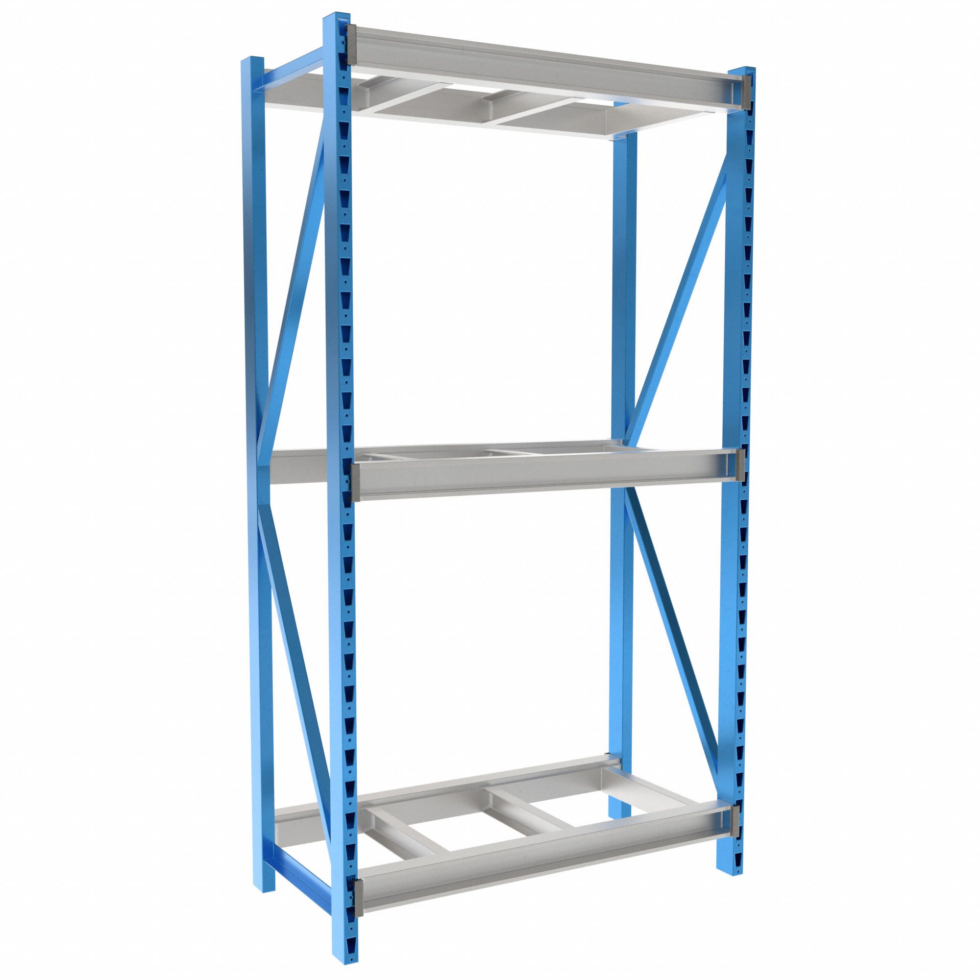 HALLOWELL, Starter, Heavy-Duty, Bulk Rack Shelving - 35UP50|HBR482487 ...