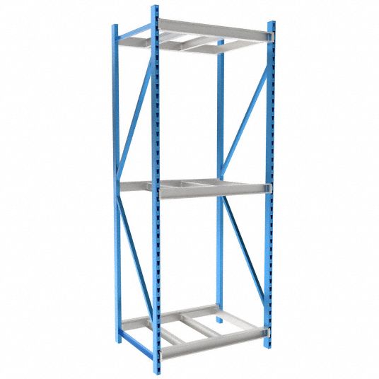 Hallowell, Starter, Heavy-duty, Bulk Rack Shelving - 35up57