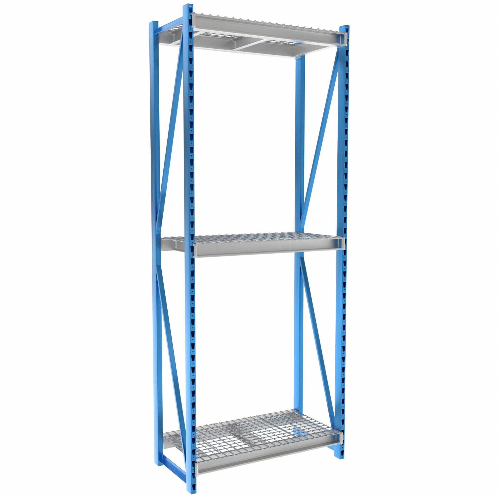 HALLOWELL, Starter, HeavyDuty, Bulk Rack Shelving 35UP80HBR4824123