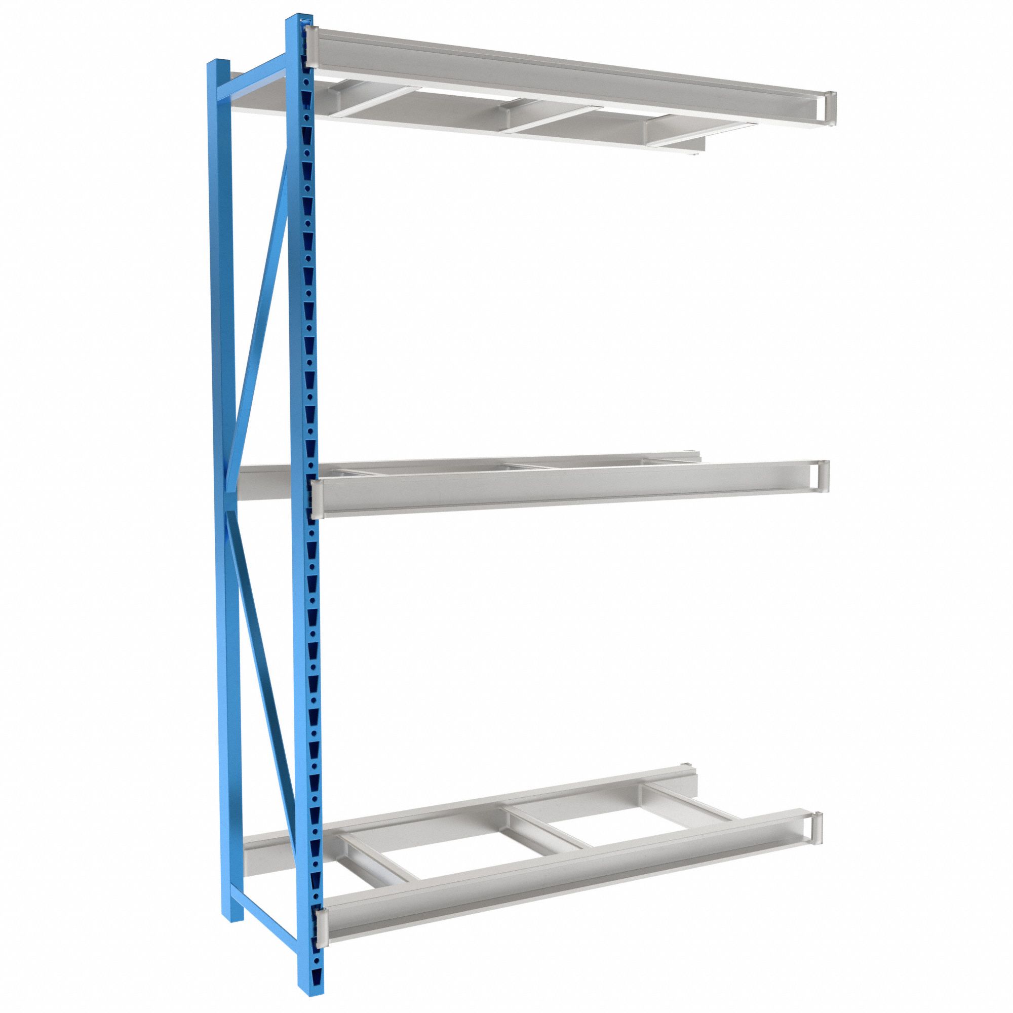 HALLOWELL, AddOn, HeavyDuty, Bulk Rack Shelving 35UR02HBR6024873A