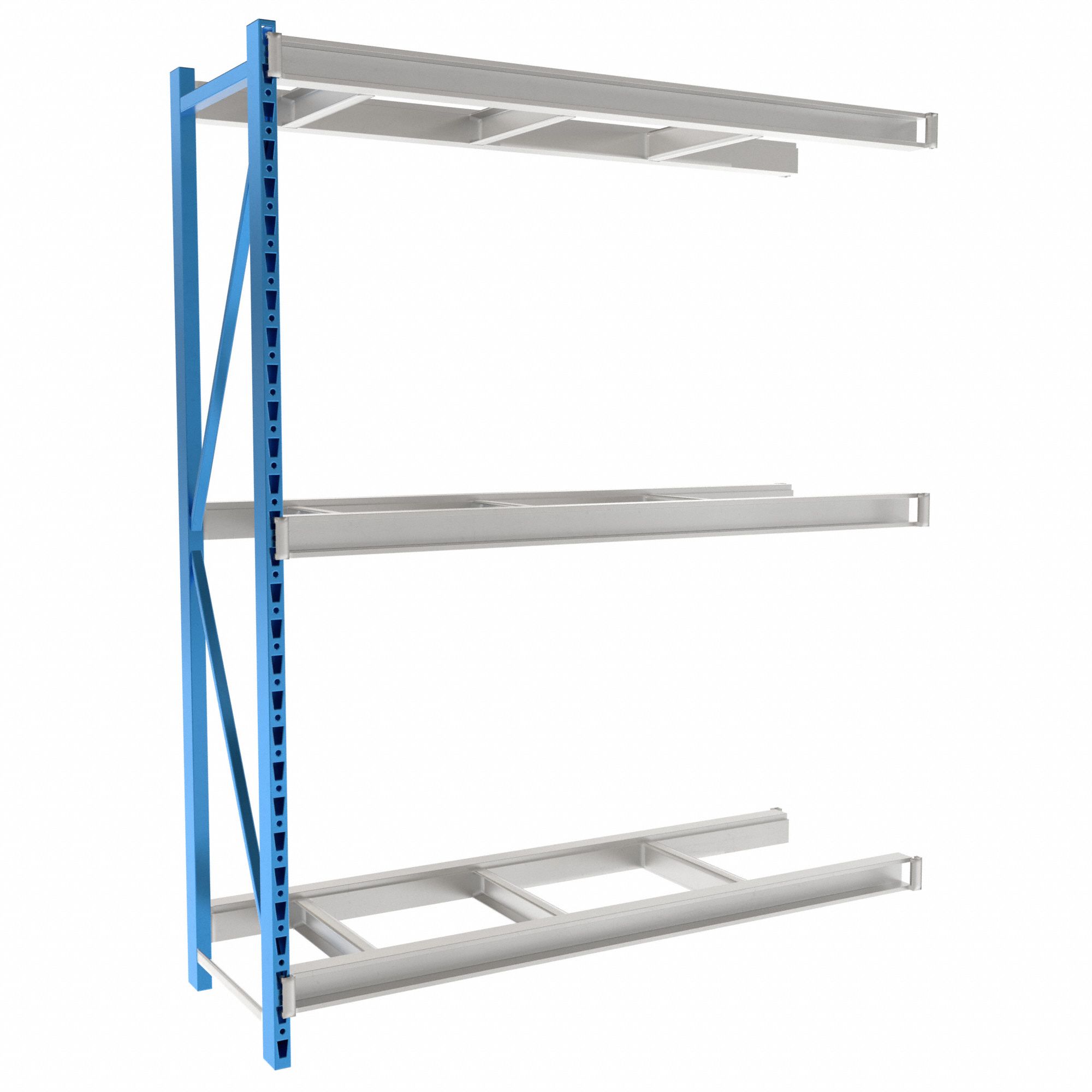 Bulk Rack Shelving: Add-On, Heavy-Duty, 60 in x 48 in x 87 in, 3 Shelves