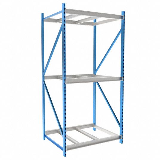 HALLOWELL, Starter, Heavy-Duty, Bulk Rack Shelving - 35UR07|HBR6048123 ...