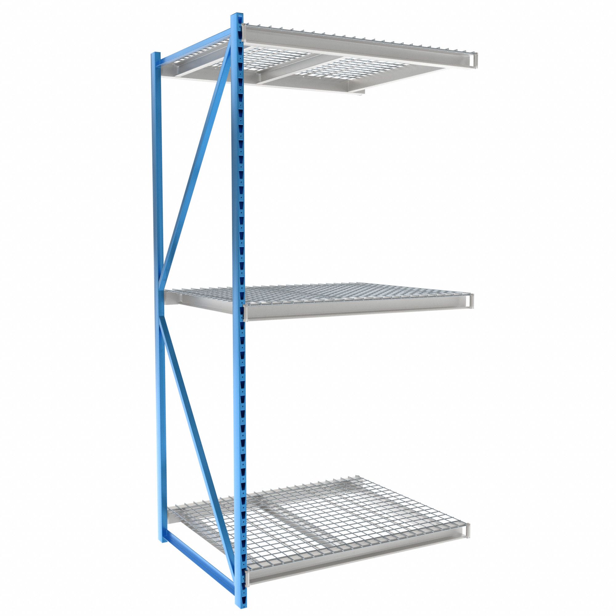 HALLOWELL, AddOn, HeavyDuty, Bulk Rack Shelving 35UR34HBR6048123