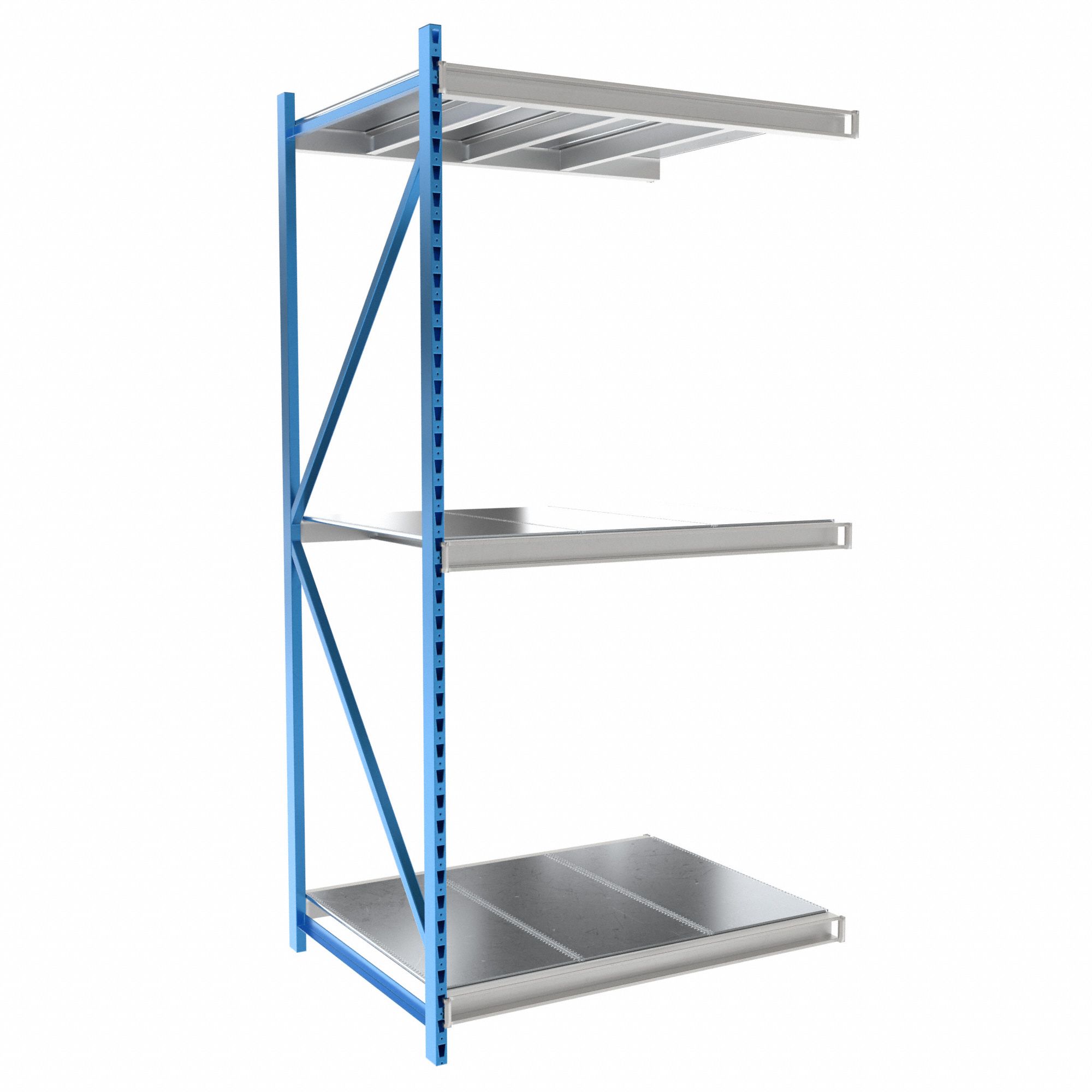 HALLOWELL, AddOn, HeavyDuty, Bulk Rack Shelving 35UR46HBR6048123