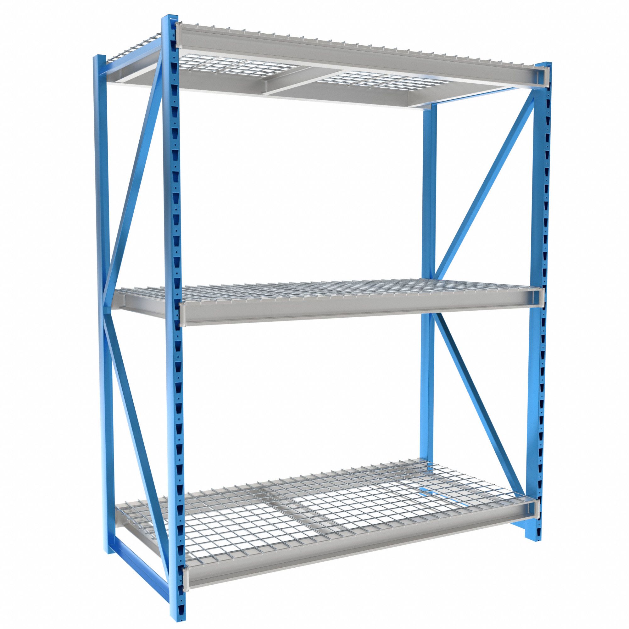 HALLOWELL, Starter, Heavy-Duty, Bulk Rack Shelving - 35UR72|HBR723687 ...