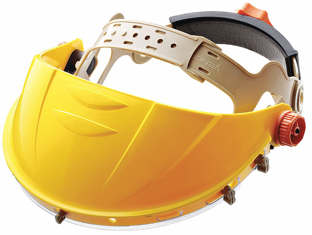 GATEWAY SAFETY, INC Headgear, Yellow 35UX82677 Grainger