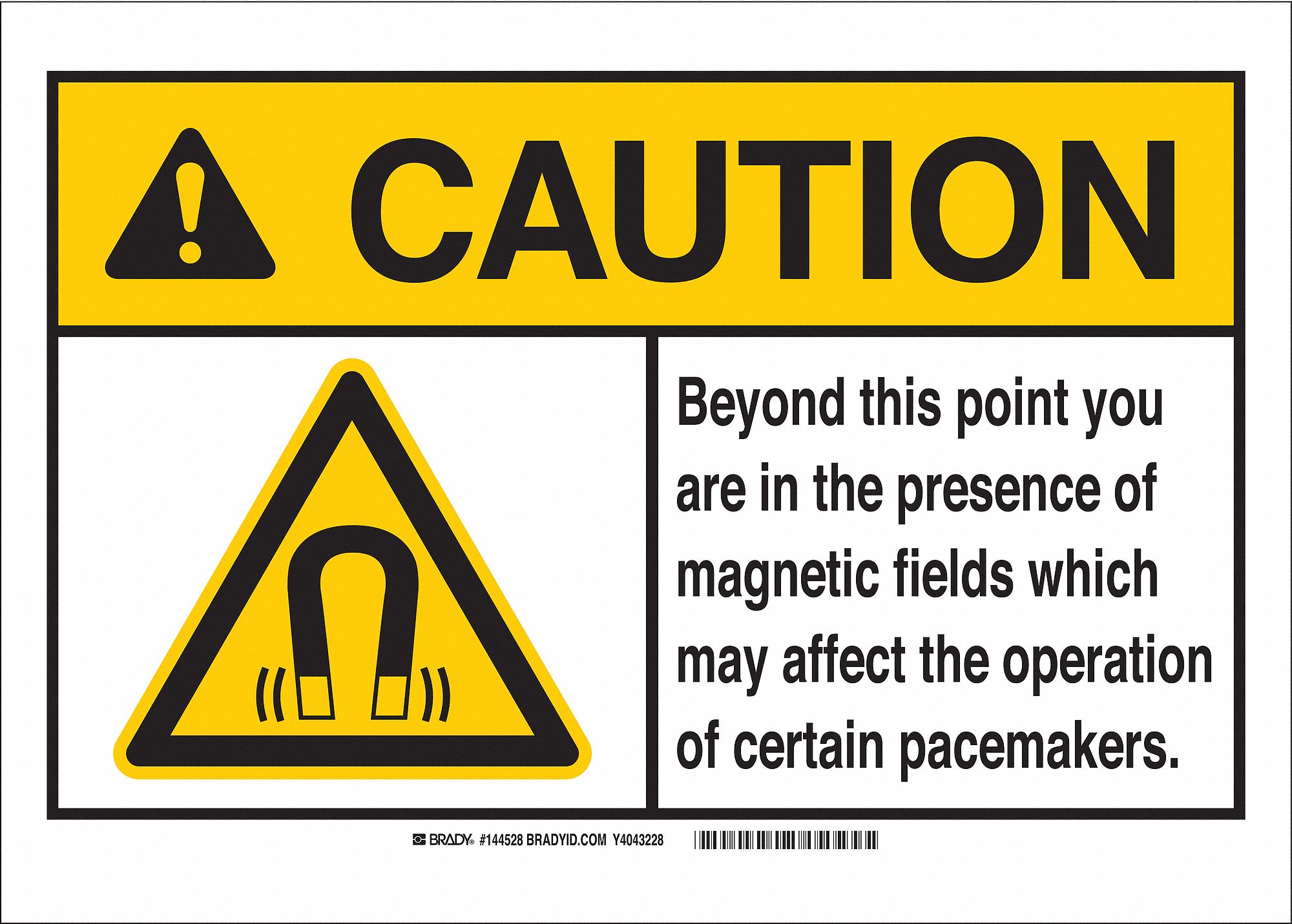 Caution Sign - Grainger