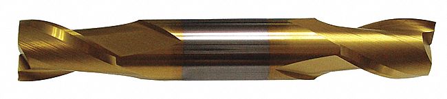 Sq. End Mill, Double End, Carb, 1/8"