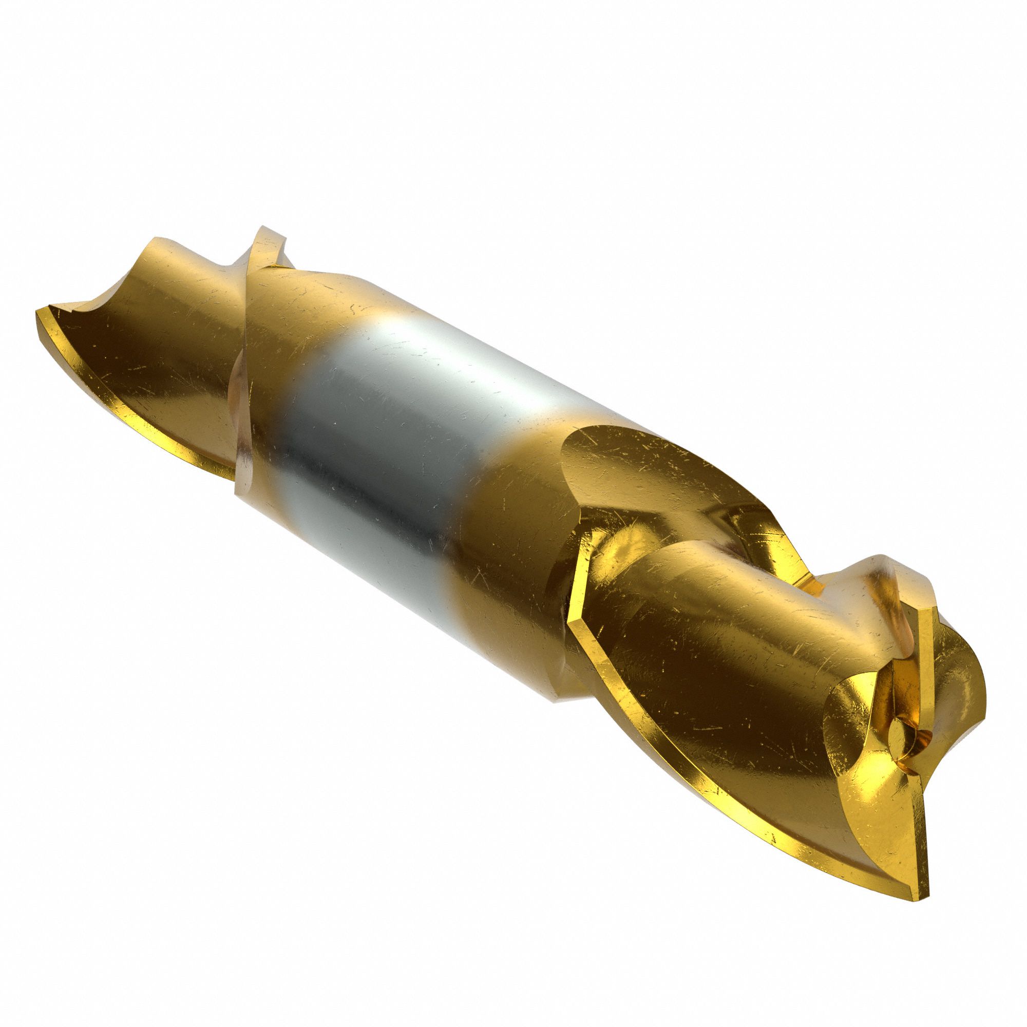 Sq. End Mill, Double End, Carb, 1/2"