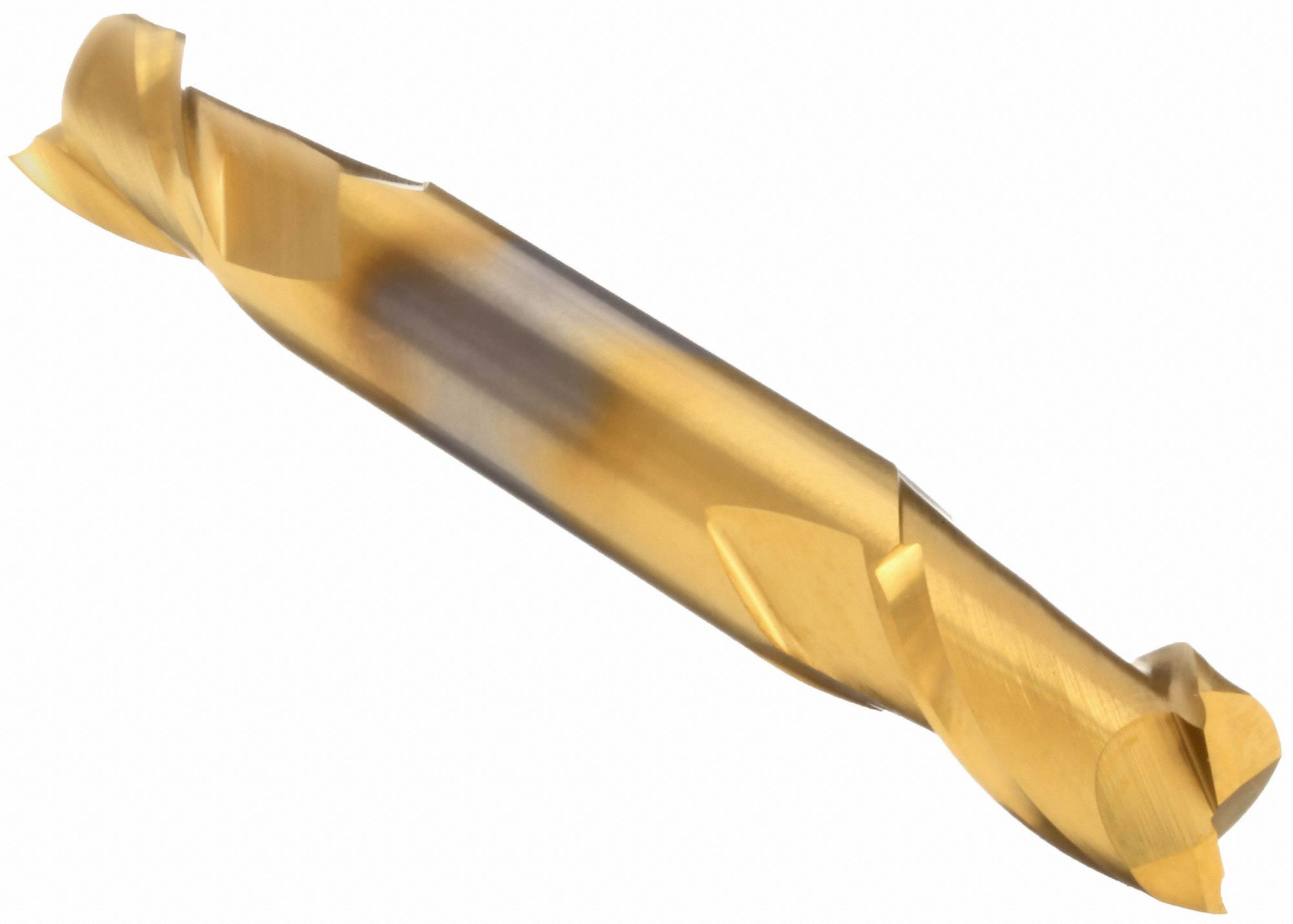 Sq. End Mill, Double End, Carb, 1/4"