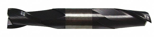 Sq. End Mill, Double End, Carb, 1/8"
