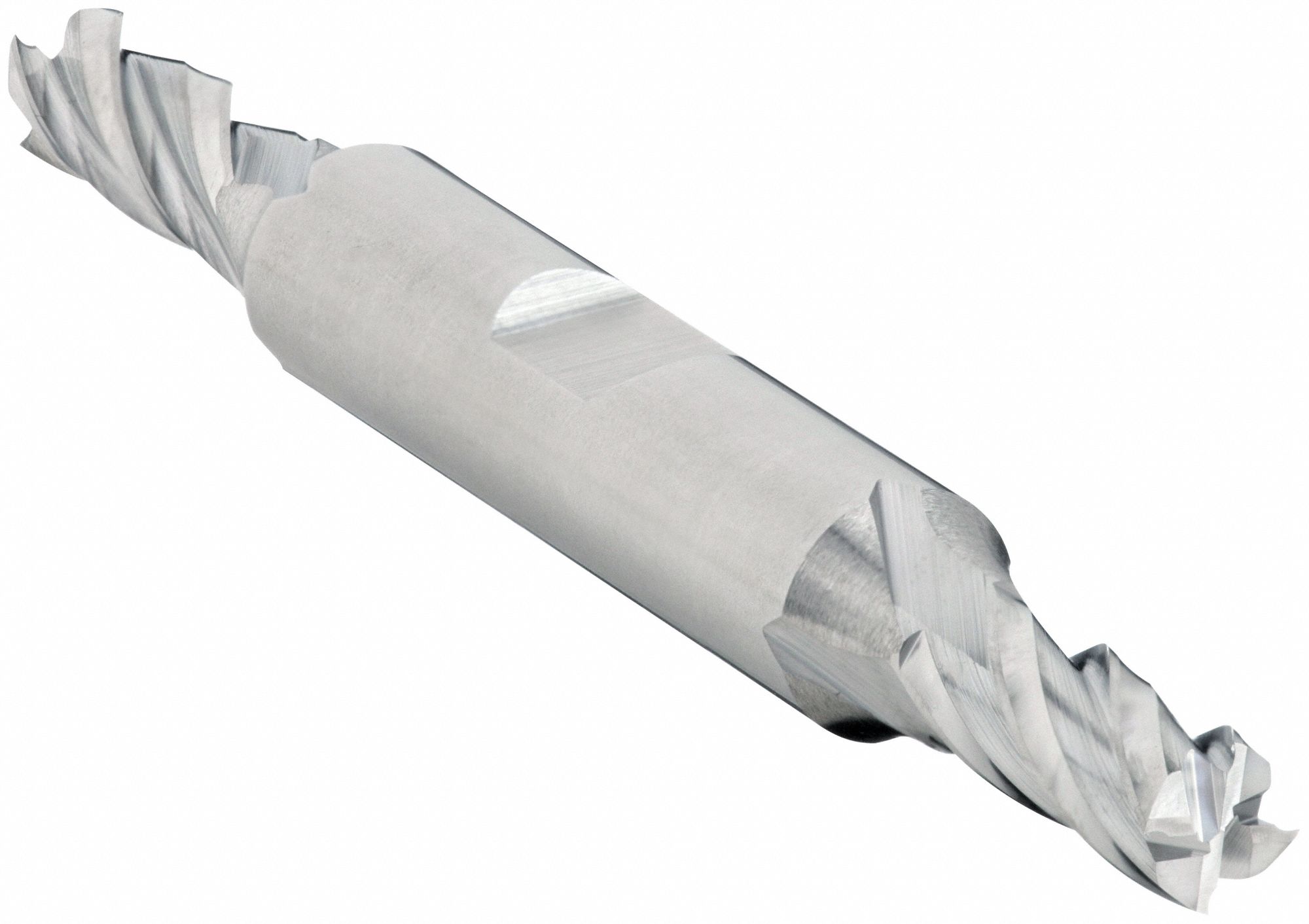 Square End Mill: Carbide, Double End, 4 Flute, 11/32" Mill Dia, 3/4" LOC, 3-1/2" OAL