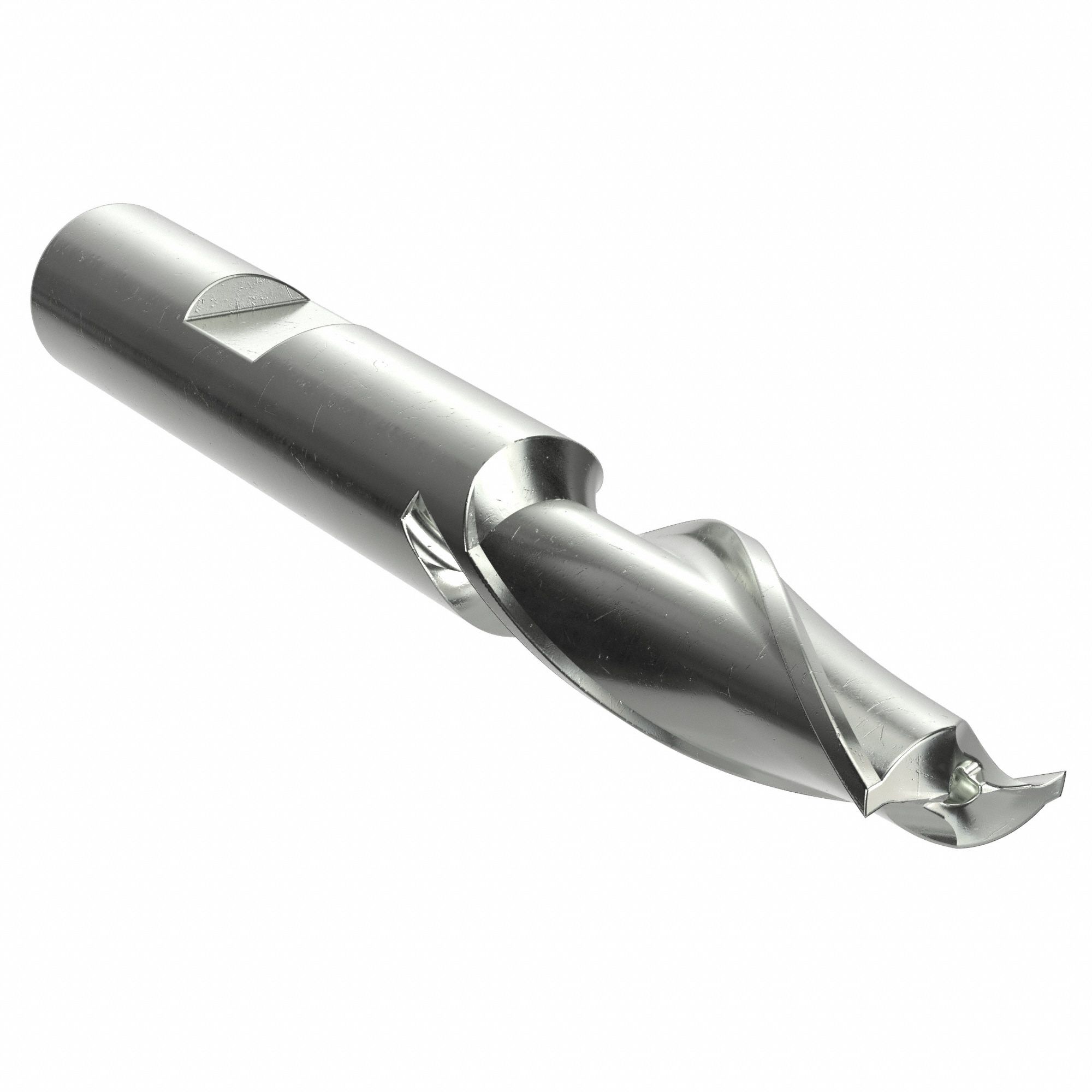 Sq. End Mill, Single End, HSS, 1/4"