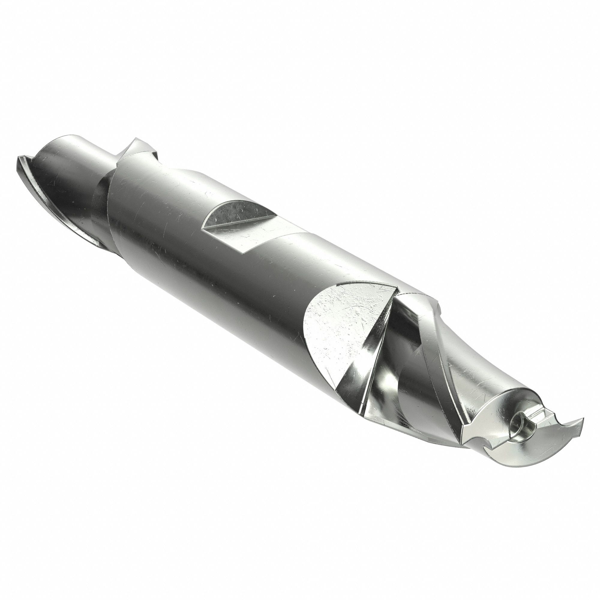 Sq. End Mill, Double End, HSS, 27/32"