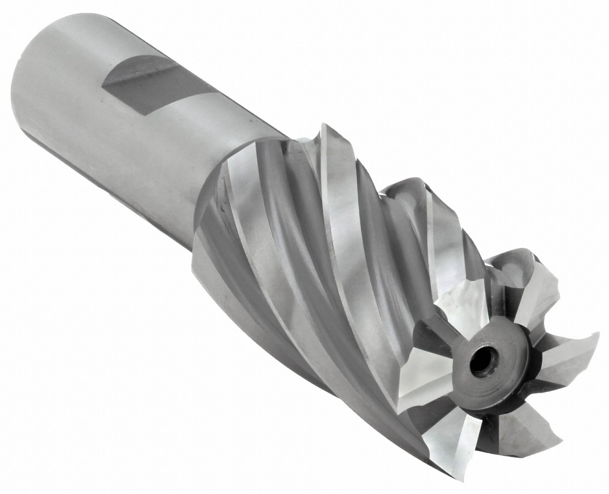 SQUARE END MILL, NON-CENTRE CUTTING, 6 FLUTES, 1⅛ IN MILLING DIA, INDIVIDUAL, COBALT