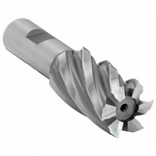 YG-1 TOOL COMPANY Square End Mill: Non-Center Cutting, 6 Flutes, 1 1/4 in  Milling Dia.