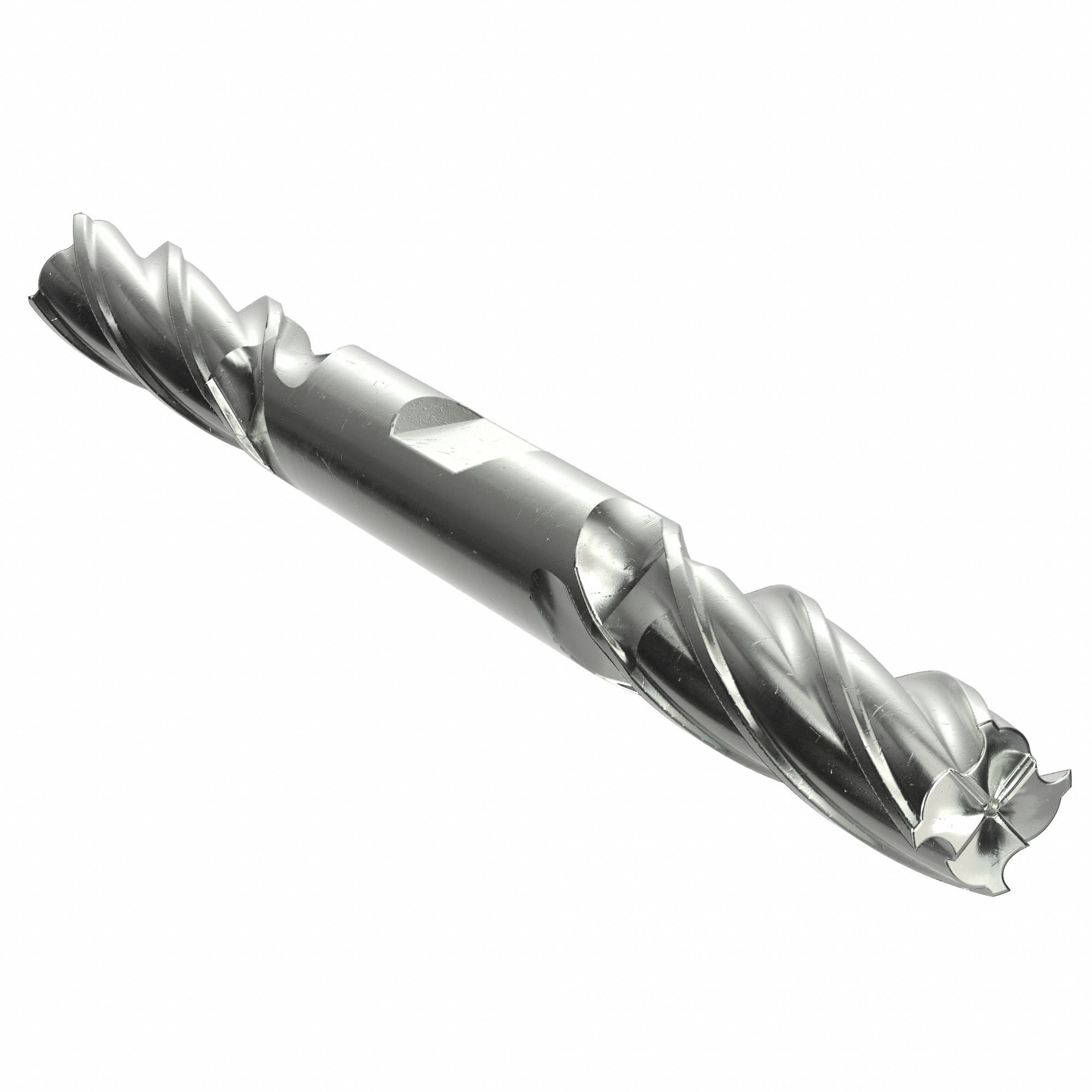 Square End Mill: Cobalt, Double End, 4 Flute, 1/8" Mill Dia, 3/8" LOC, 3-1/16" OAL