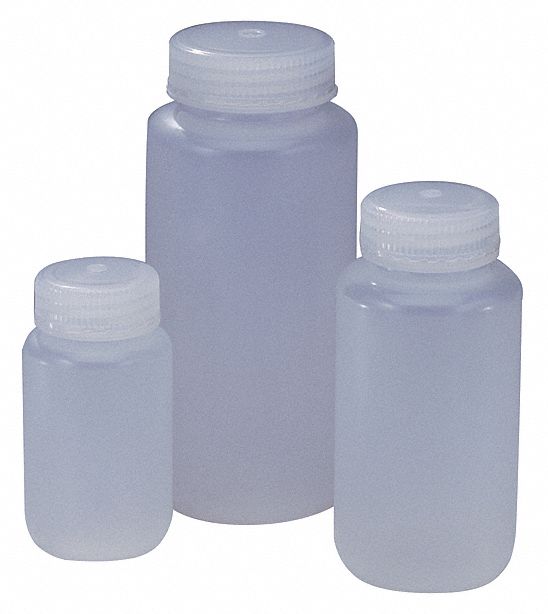 Bottle, 209 mm H, Clear, 90 mm Dia, PK6