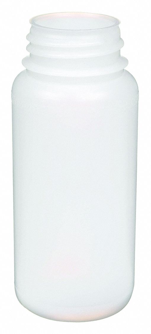 BOTTLE,WIDE,4 OZ,HDPE,PK 300