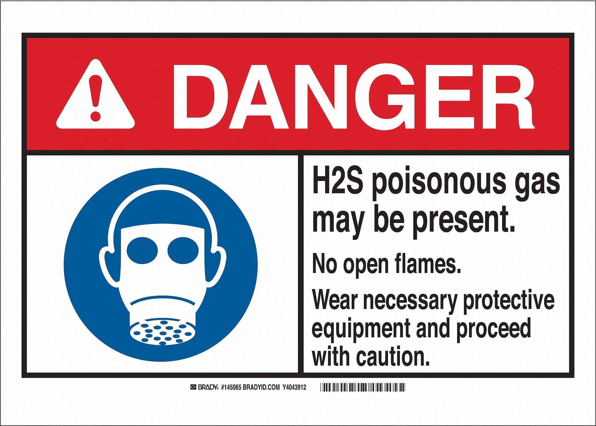 Danger Sign - Grainger