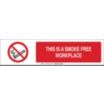 This Is A Smoke Free Workplace Sign Slider Message Inserts