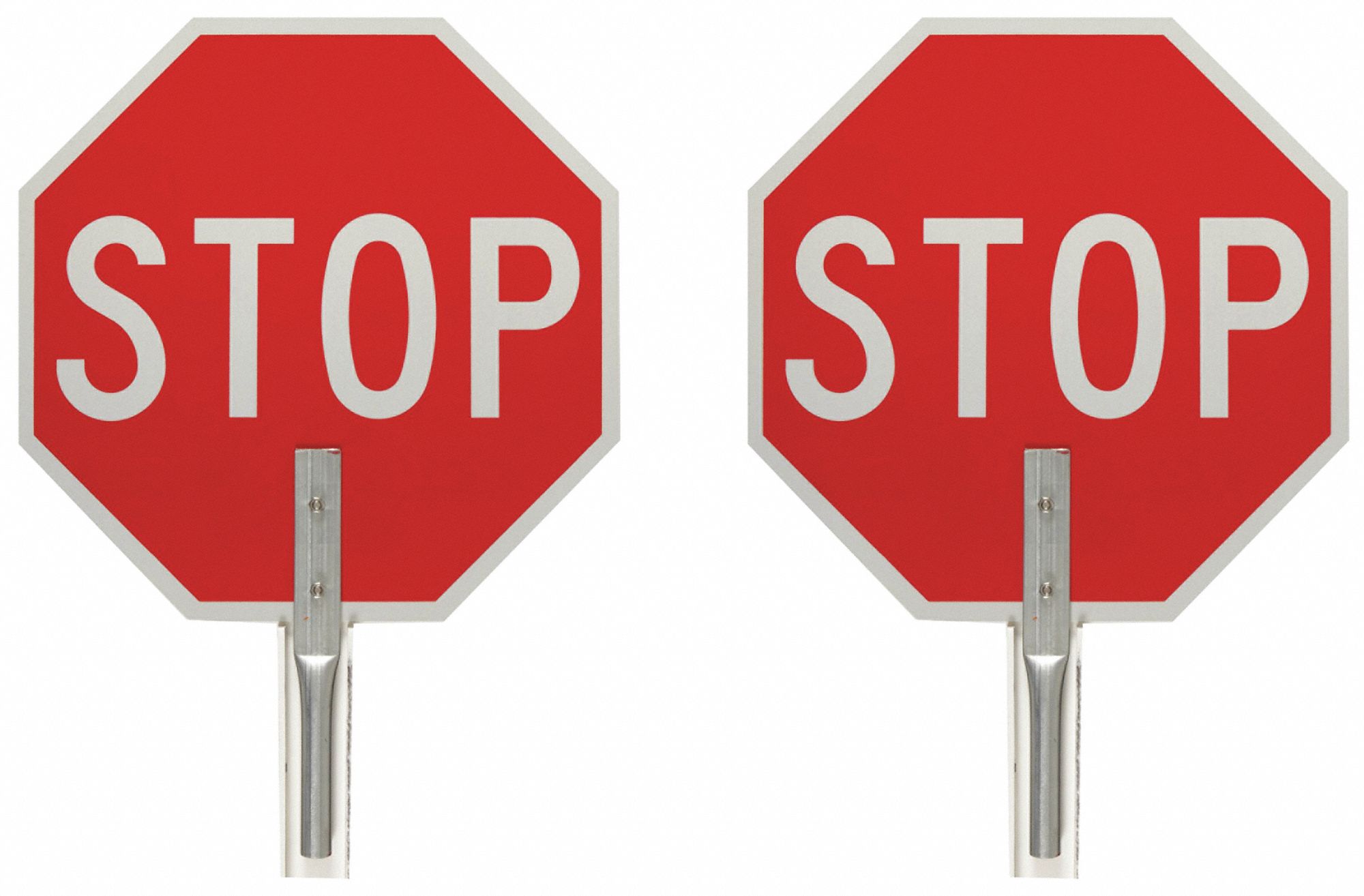 PANNEAU D'ARRÊT, Y COMPRIS LA QUINCAILLERIE ET LA POIGNÉE, DOUBLE FACE