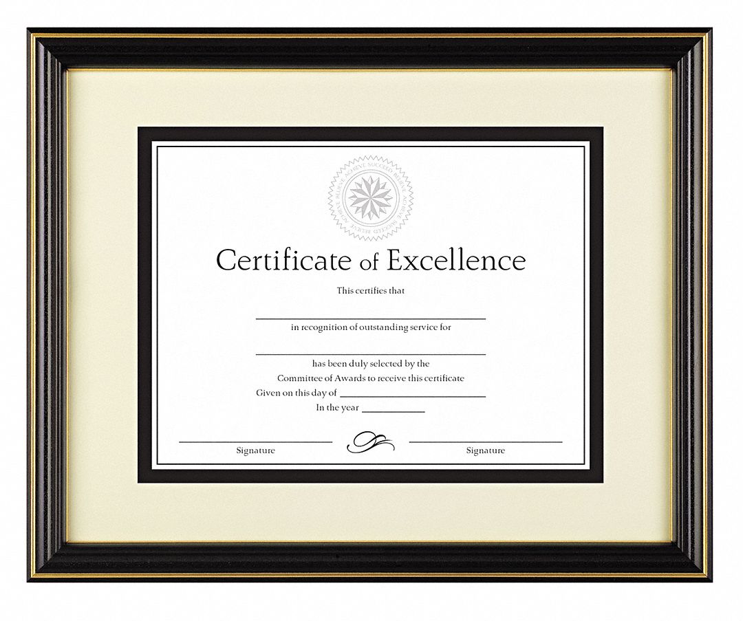 DAX Document Frame, 11x14 In. 35W735DAXN2709S6T Grainger