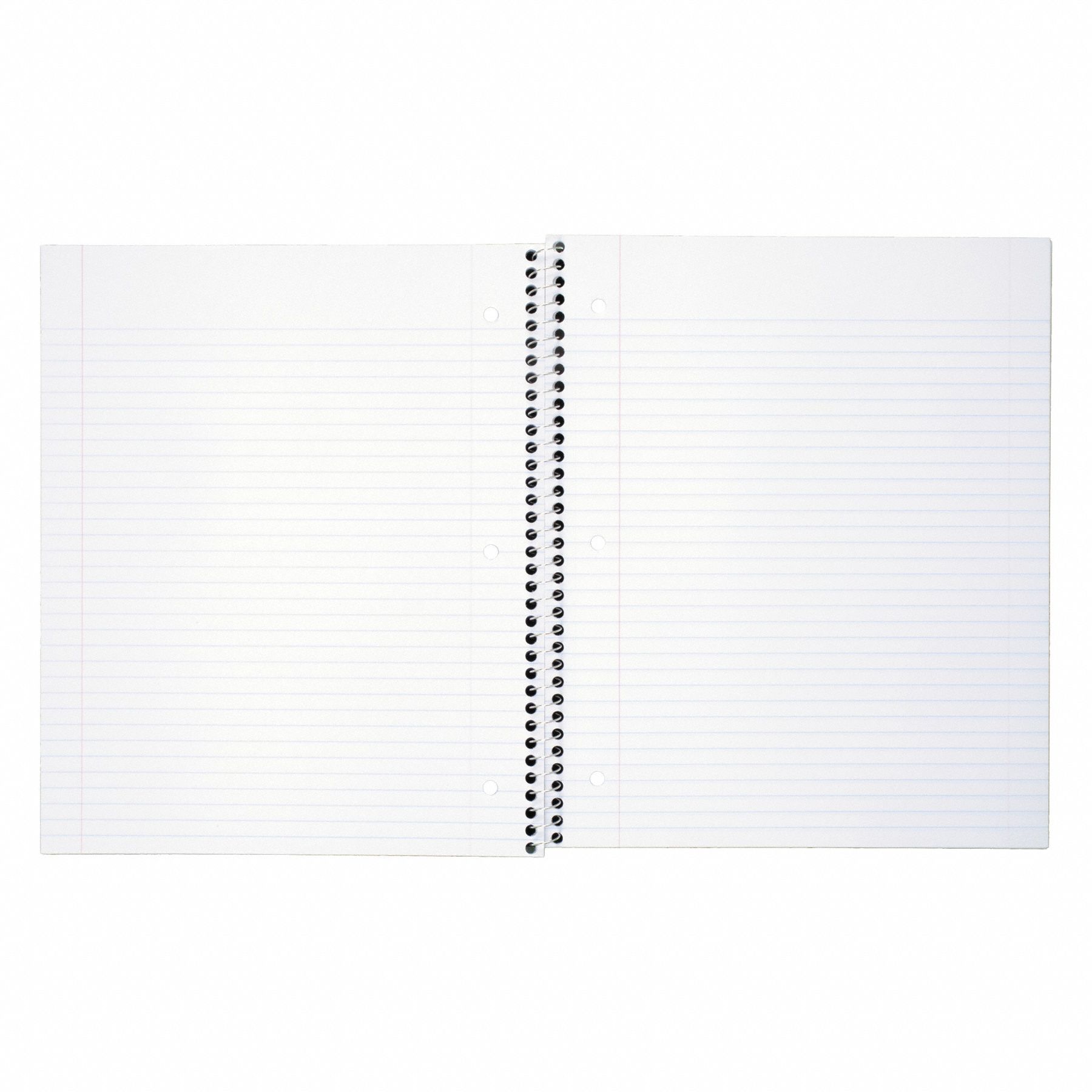 MEAD Notebook, 8-1/2 in x 11 in, 100 - 35W823|MEA06546 - Grainger