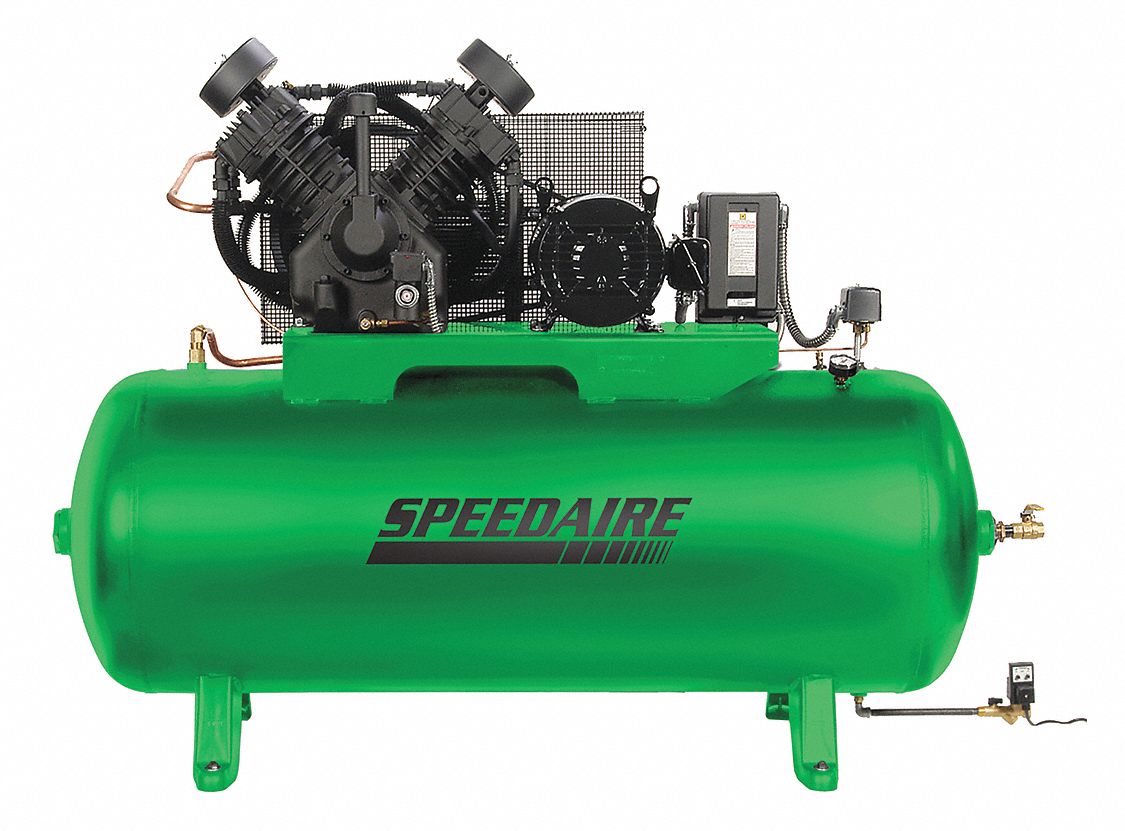 SPEEDAIRE, 10 hp, 2 Stage, Electric Air Compressor 35WC5535WC55