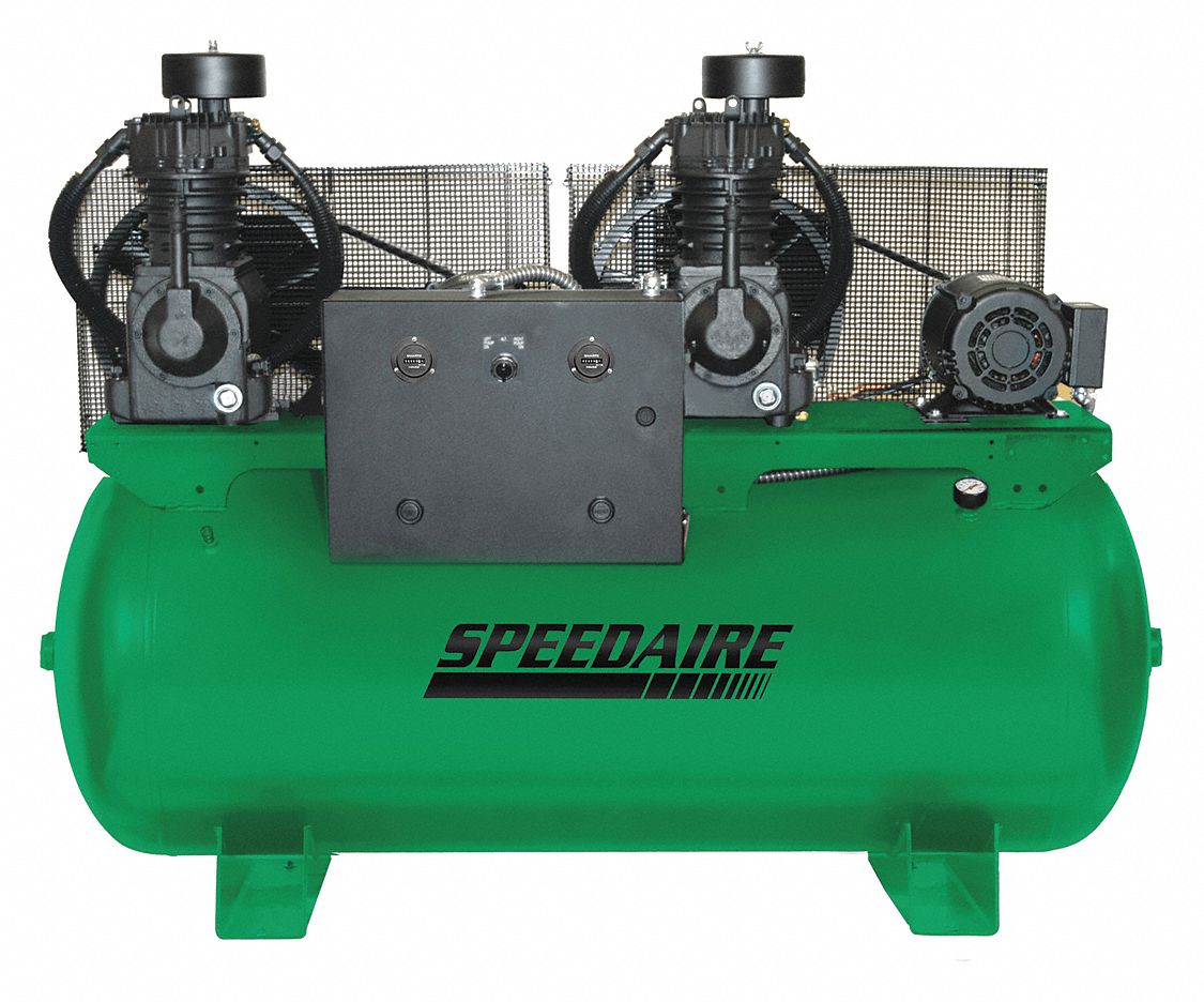 Speedaire 35WC61 Electric Air Compressor, 5 HP, 2 Stage