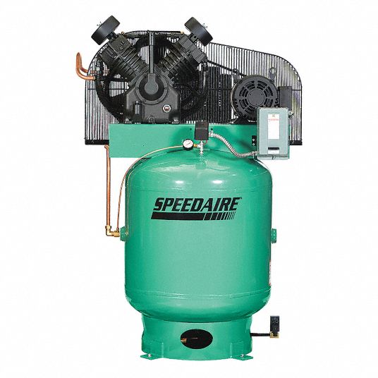 SPEEDAIRE, 10 hp, 2 Stage, Electric Air Compressor - 35WC68