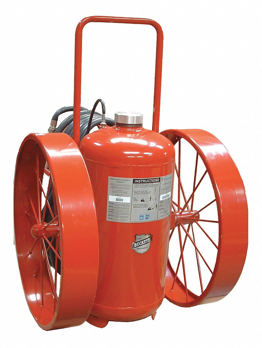 BUCKEYE, 300 lb Extinguisher Capacity, 320BC, Wheeled Fire