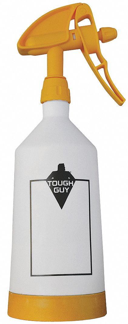 DUAL SPRAY BOTTLE,1 L,YELLOW/WHITE