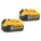 CORDLESS BATTERY, LI-ION, 20V DC, 5 AH, 2-PK, FOR DEWALT 20V CORDLESS TOOLS