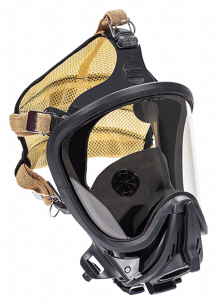 MSA ENSEMBLE DE MASQUE, M, CAOUTCHOUC KEVLAR, 5 POINTS, RACCORD ...
