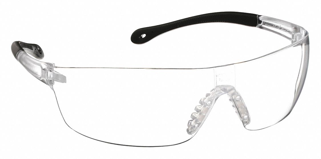 GATEWAY SAFETY, INC, Clear, Universal Eyewear Size, Safety Glasses ...