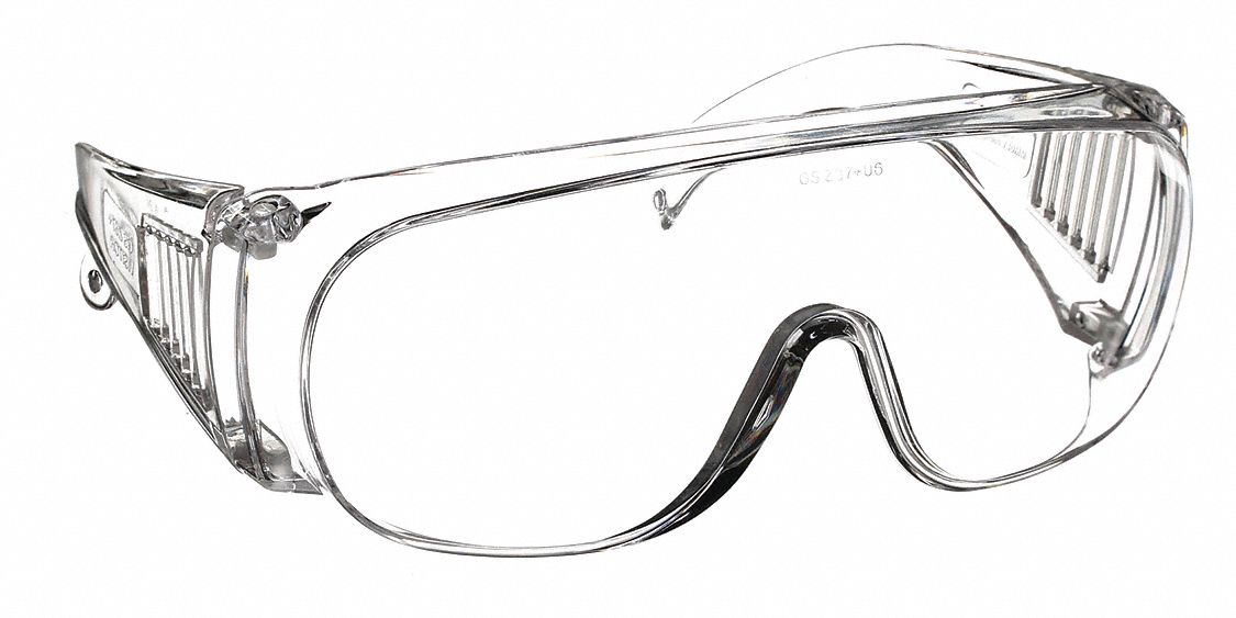 Safety Glasses, Clear, Uncoated