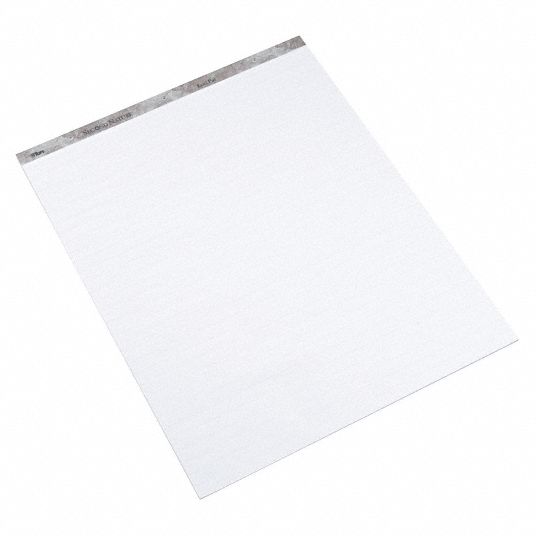 1 in Ruled Easel Pad with 50 Sheets, 27 x 34 in Grainger