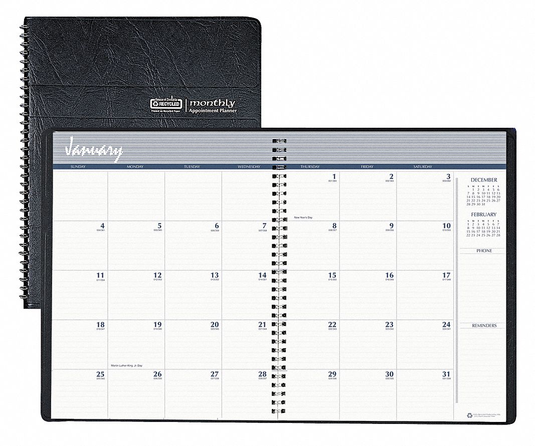 Month Planner 14 Months 6-7/8x8-3/4 In.
