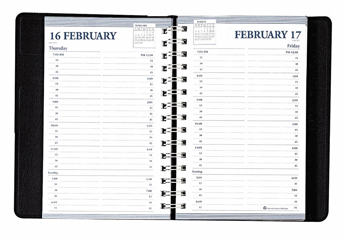 Appointment Book Daily