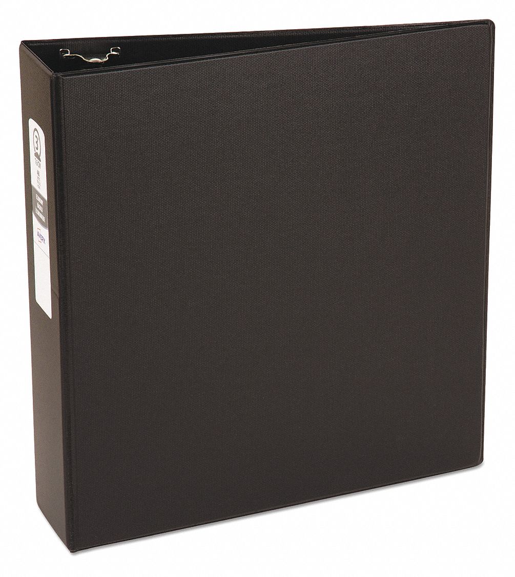 1 2 black binder