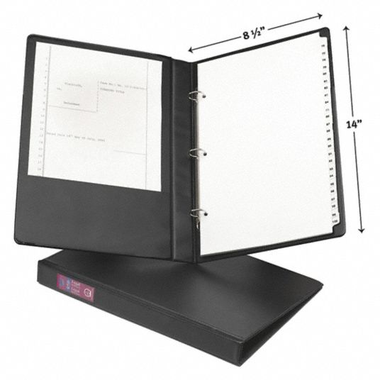 AVERY 3Ring Binder 1 in Ring Size Binders, Round, 175 Sheet
