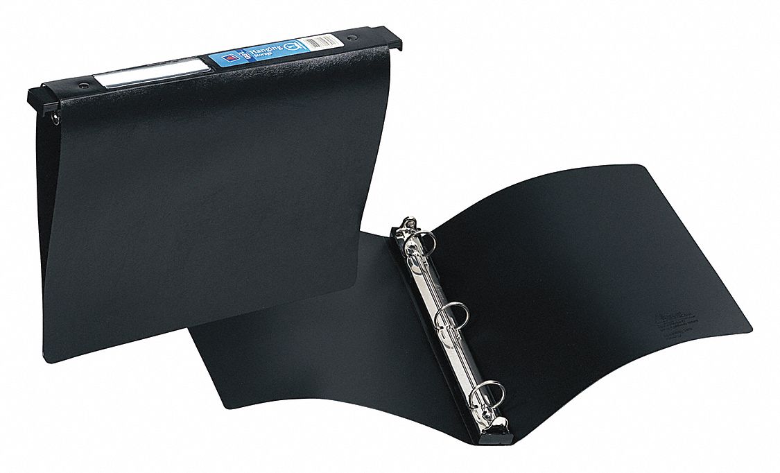 1 in Ring Size Binders, Round, 3Ring Binder 35X487AVE14801 Grainger