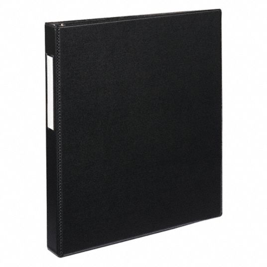 AVERY 3-Ring Binder: 1 in Ring Size - Binders, Slant, 220 Sheet ...