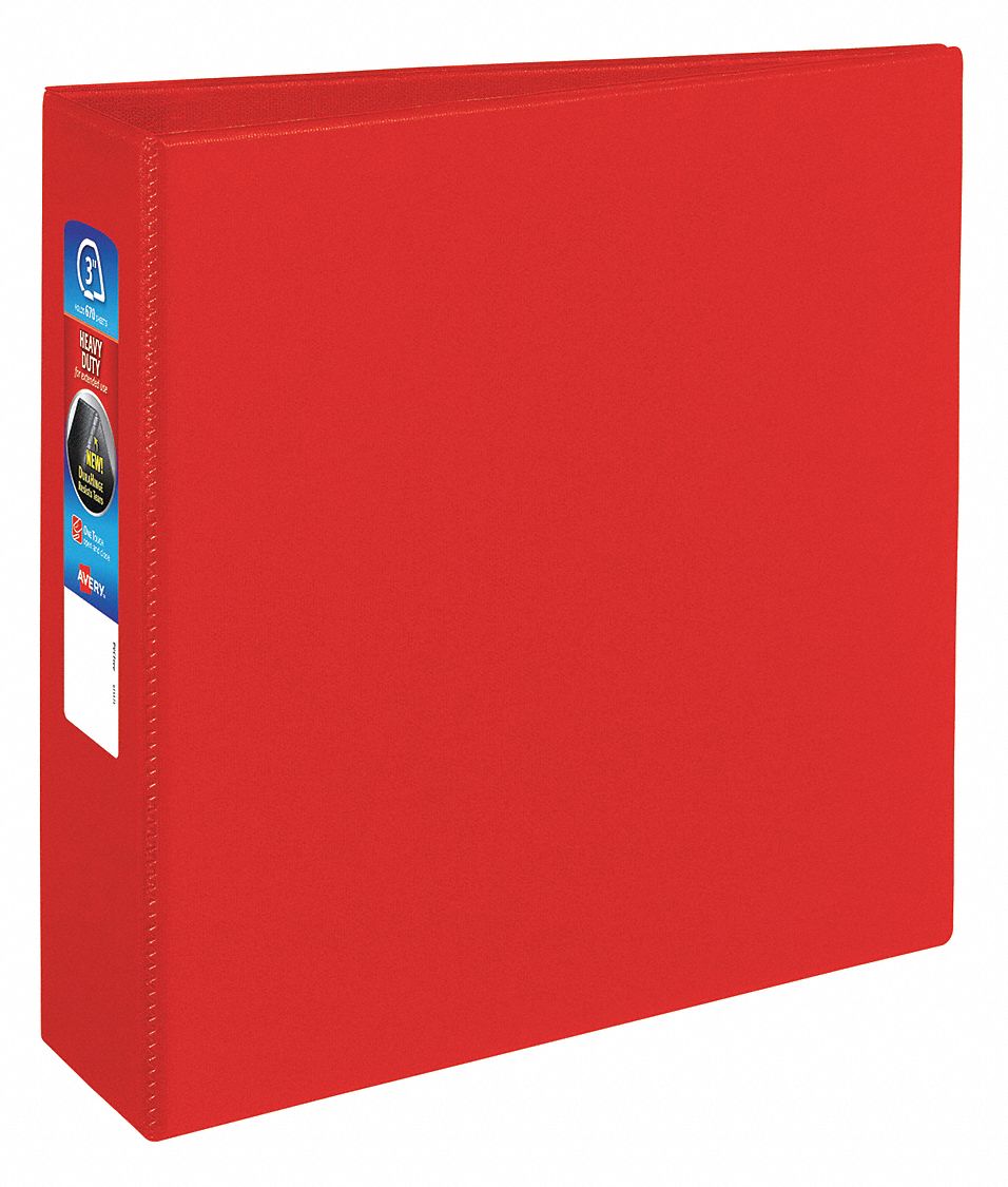 3 in Ring Size Binders, DRing, 3Ring Binder 35X664AVE79583