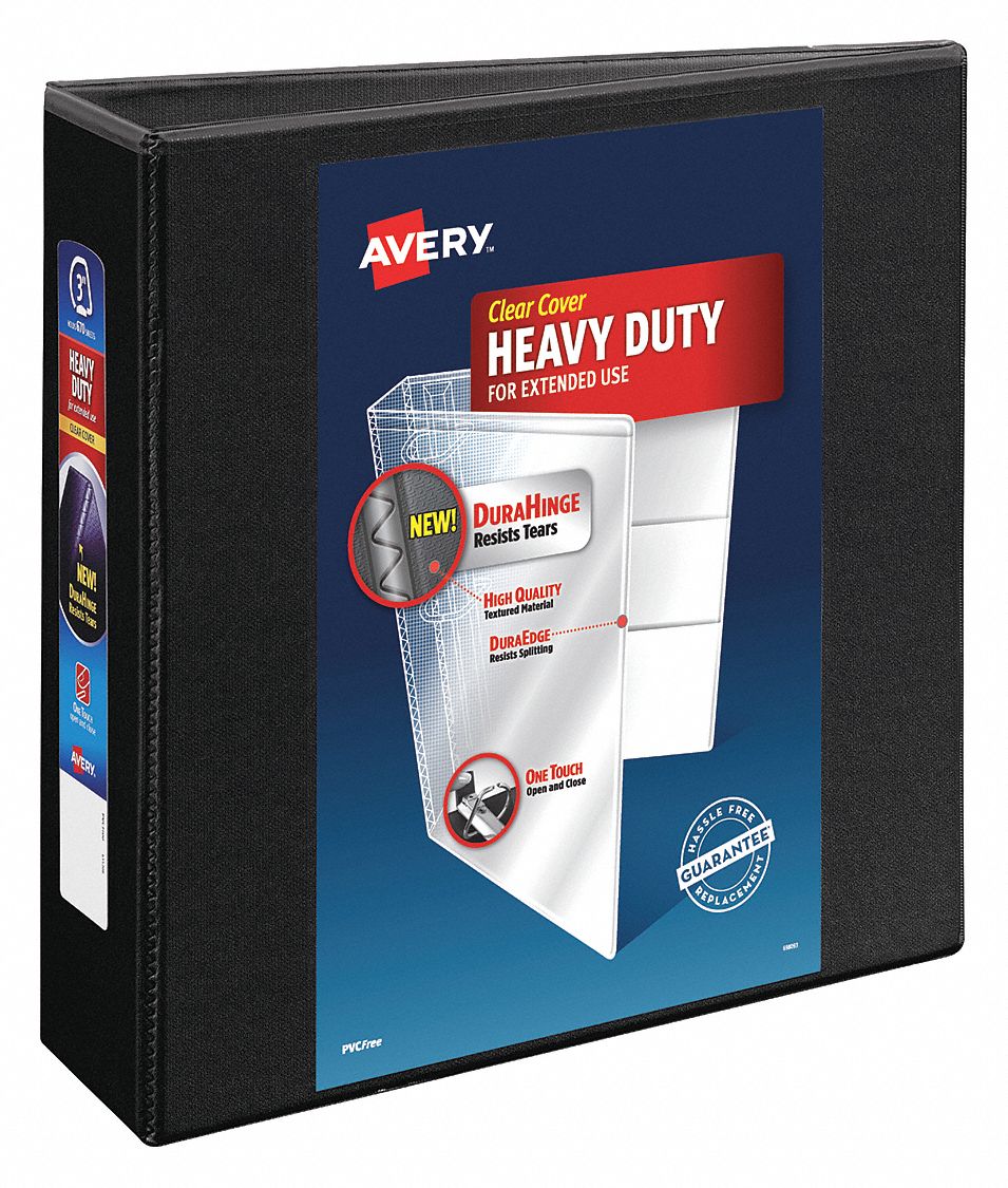 3 in Ring Size Binders, DRing, 3Ring Binder 35X672AVE79693 Grainger