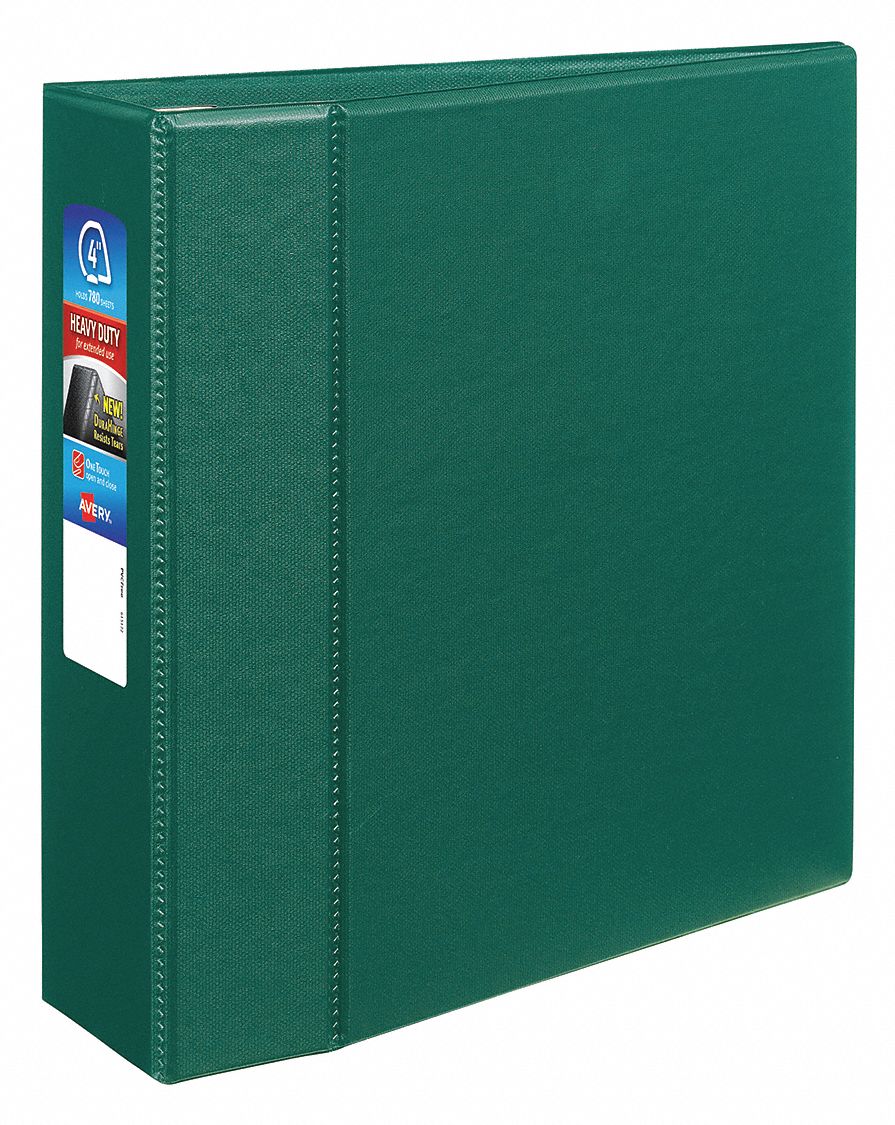 4 in Ring Size Binders, DRing, 3Ring Binder 35X677AVE79784