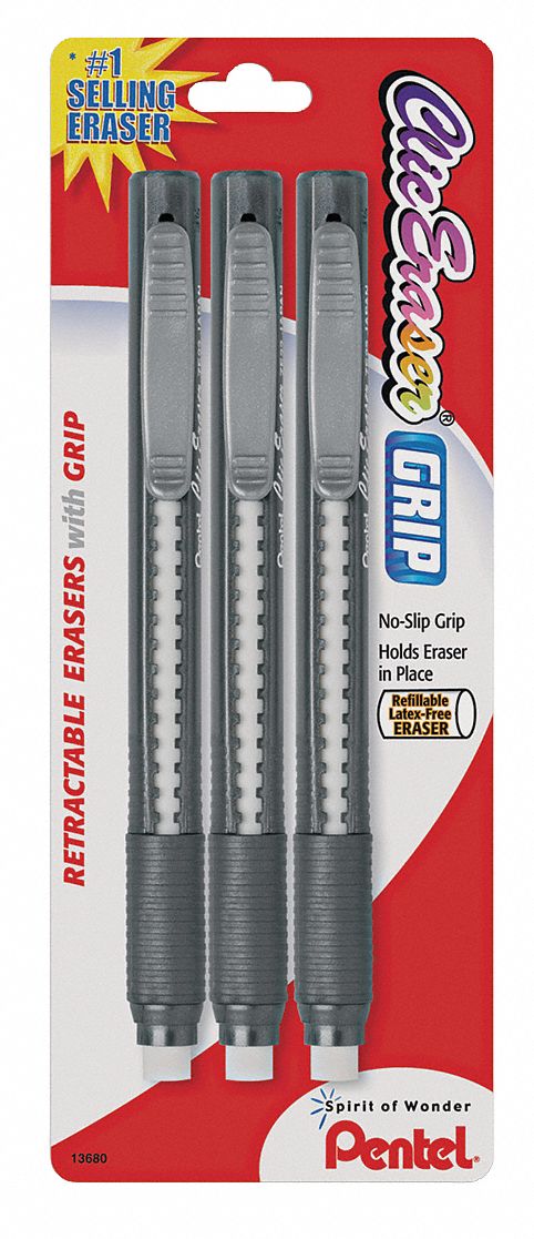 Pen Style Eraser Set PK3