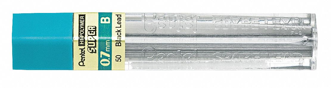 Lead Refill: B, 0.7 mm Point Size, Std, 1 Tubes per Pack, 12 PK